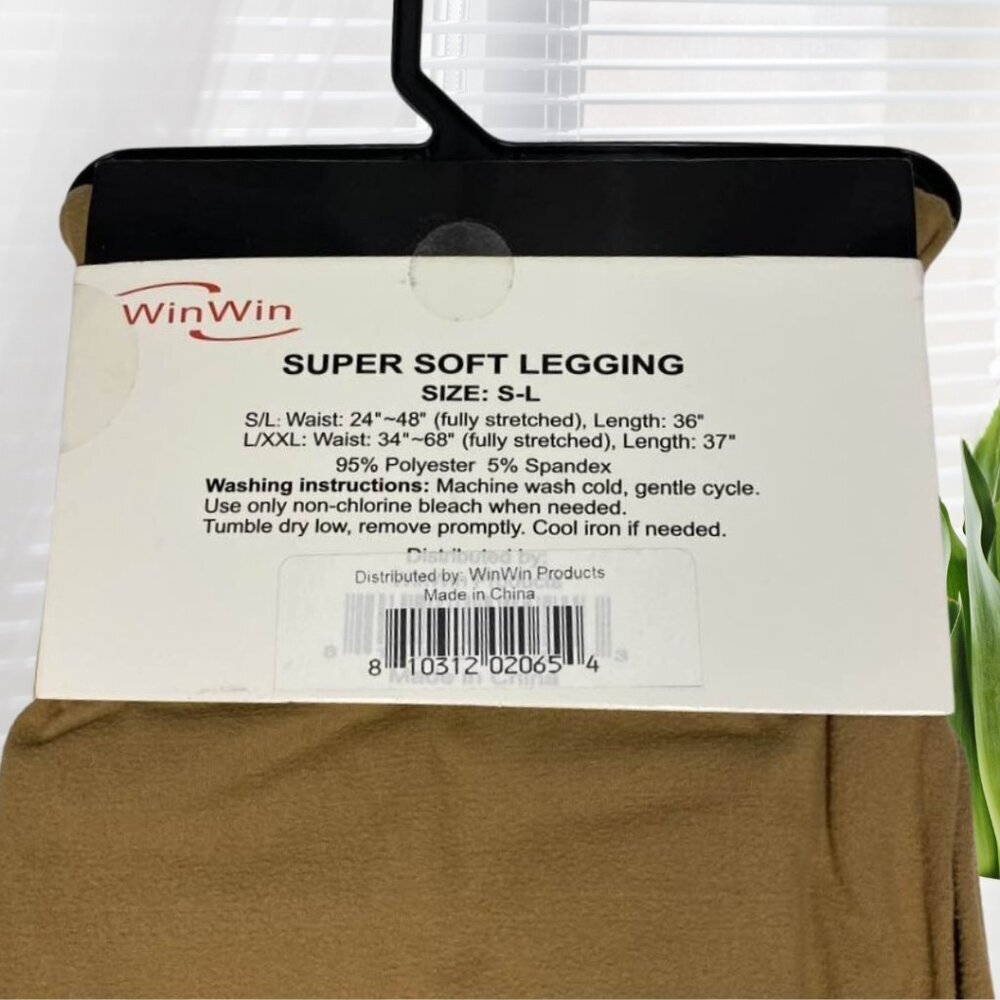 2 for $15 WinWin Super Soft Leggings | Size S-L | New in Package | Buttery - Picture 3 of 5